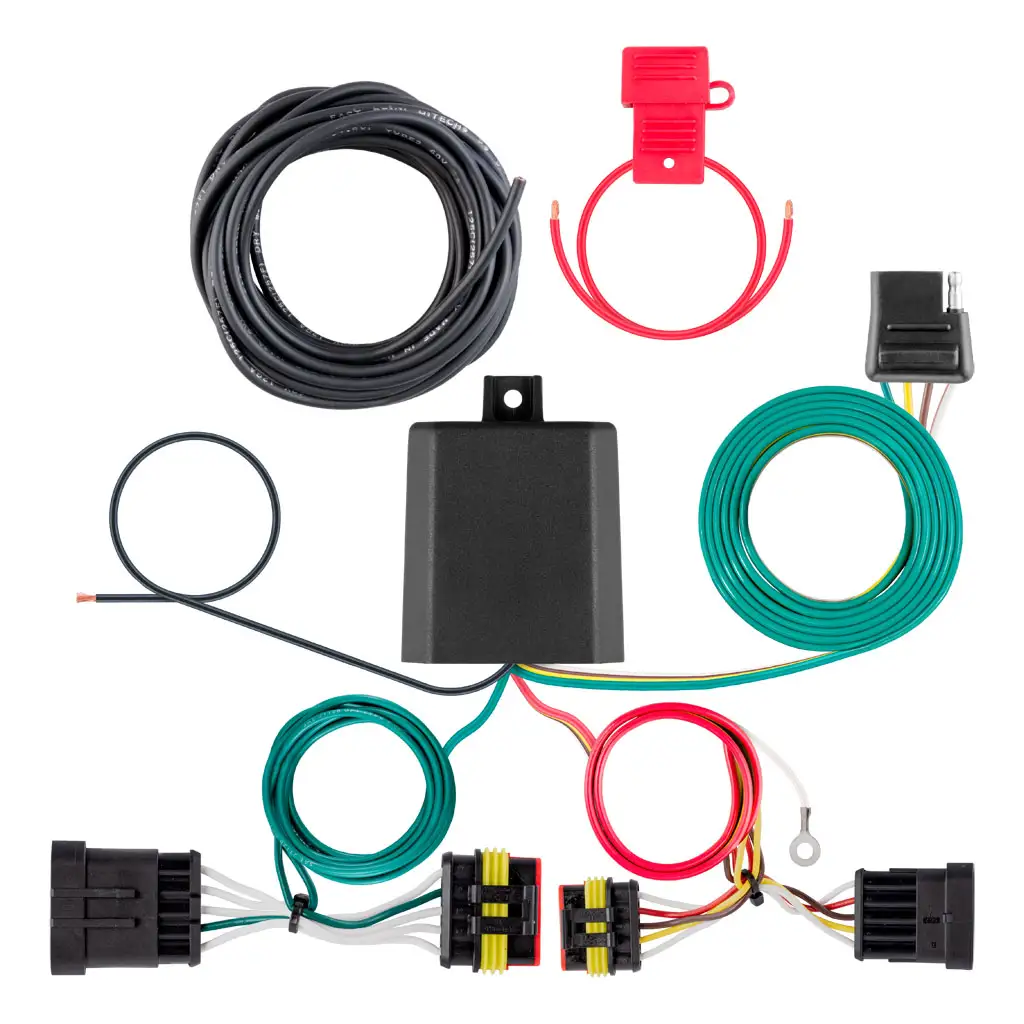 Custom Wiring Harness, 4-Way Flat Output, Fits Select Infiniti QX50