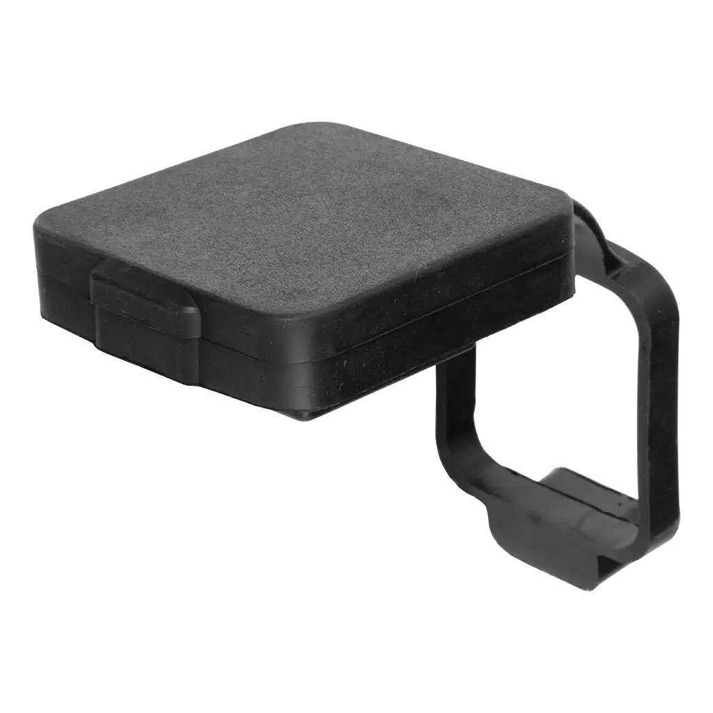 2\" Rubber Hitch Tube Cover with 4-Way Flat Holder (Packaged)