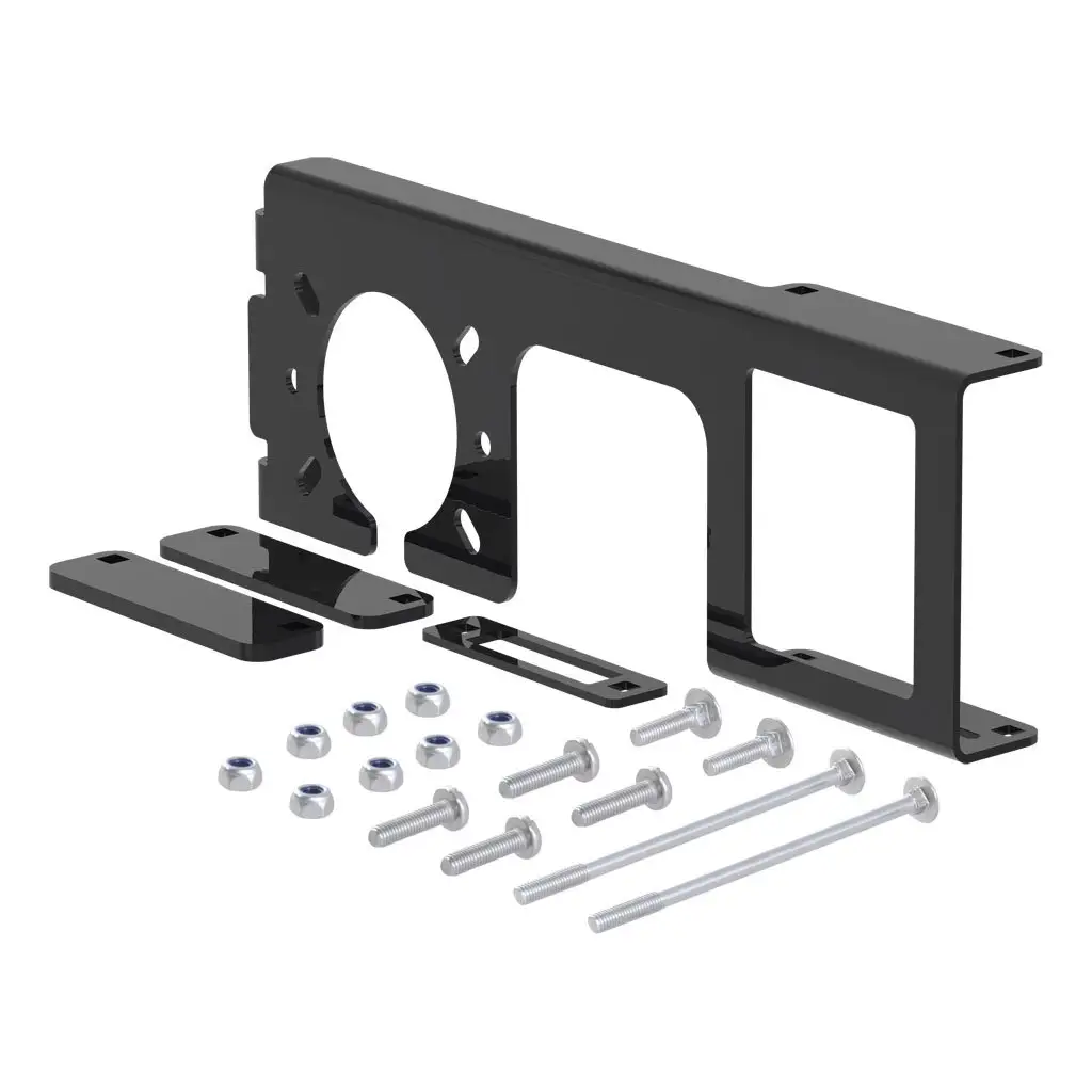Easy-Mount Wiring Bracket for 4 or 5-Flat & 6 or 7-Round (2\" Receiver)