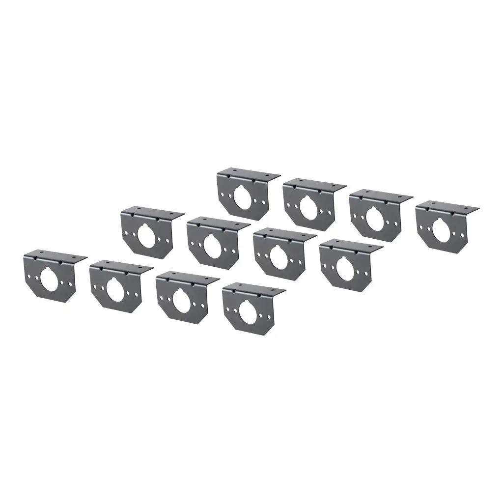 Connector Mounting Brackets for 4-Way & 6-Way Round (12-Pack)