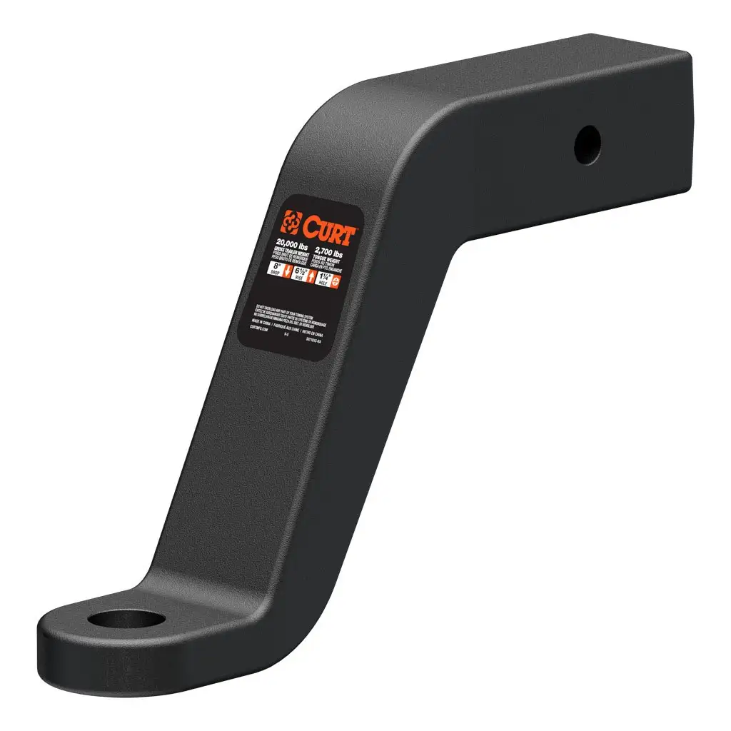 Commercial Duty Forged Ball Mount (2-1/2\ Shank, 20,000 lbs., 8\ Drop)