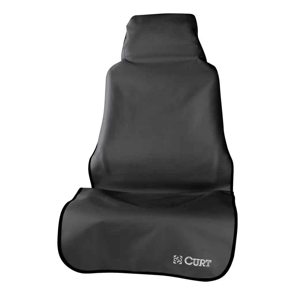 Seat Defender 58\ x 23\ Removable Waterproof Black Bucket Seat Cover