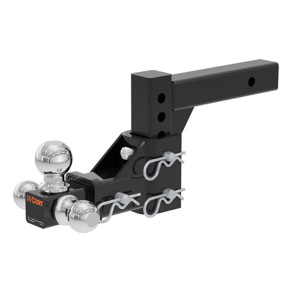 Adjustable Tri-Ball Mount (2\ Shank, 1-7/8\, 2\ & 2-5/16\ Balls)