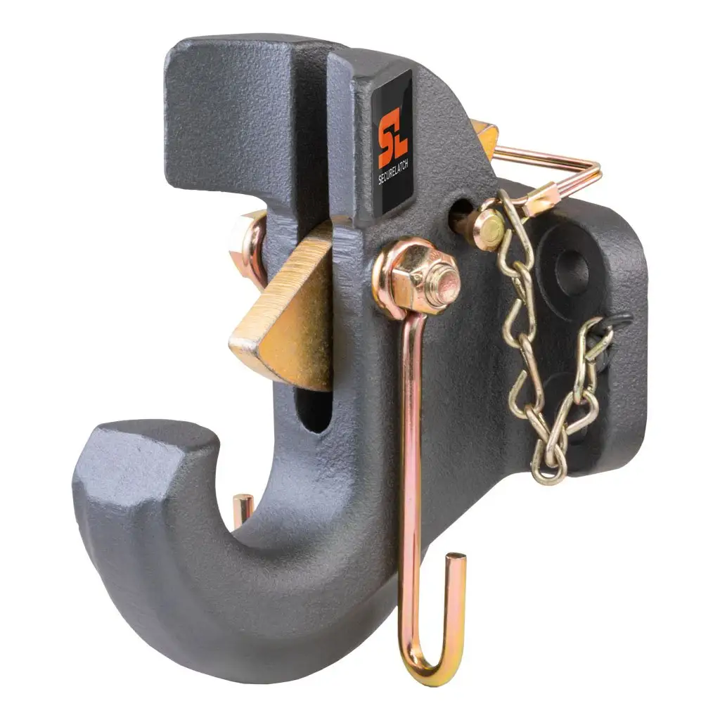 SecureLatch Pintle Hook (30,000 lbs, 2-1/2\ or 3\ Lunette)