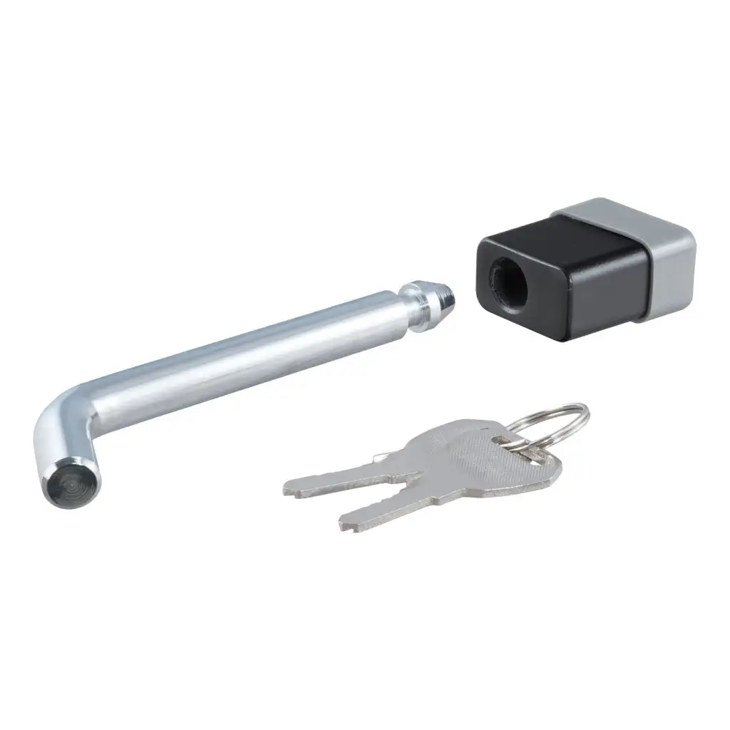 5/8\ Hitch Lock (2\, 2-1/2\ or 3\ Receiver, Deadbolt, Chrome)