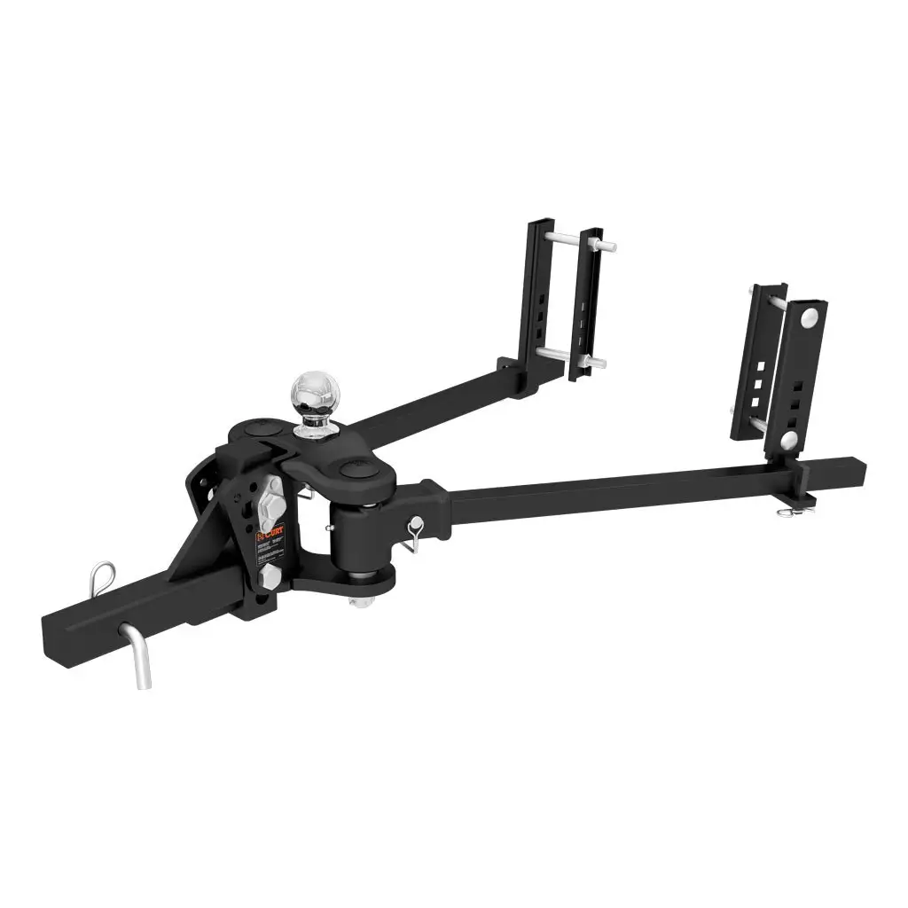 TruTrack 4P Weight Distribution Hitch with 4x Sway Control, 8-10K