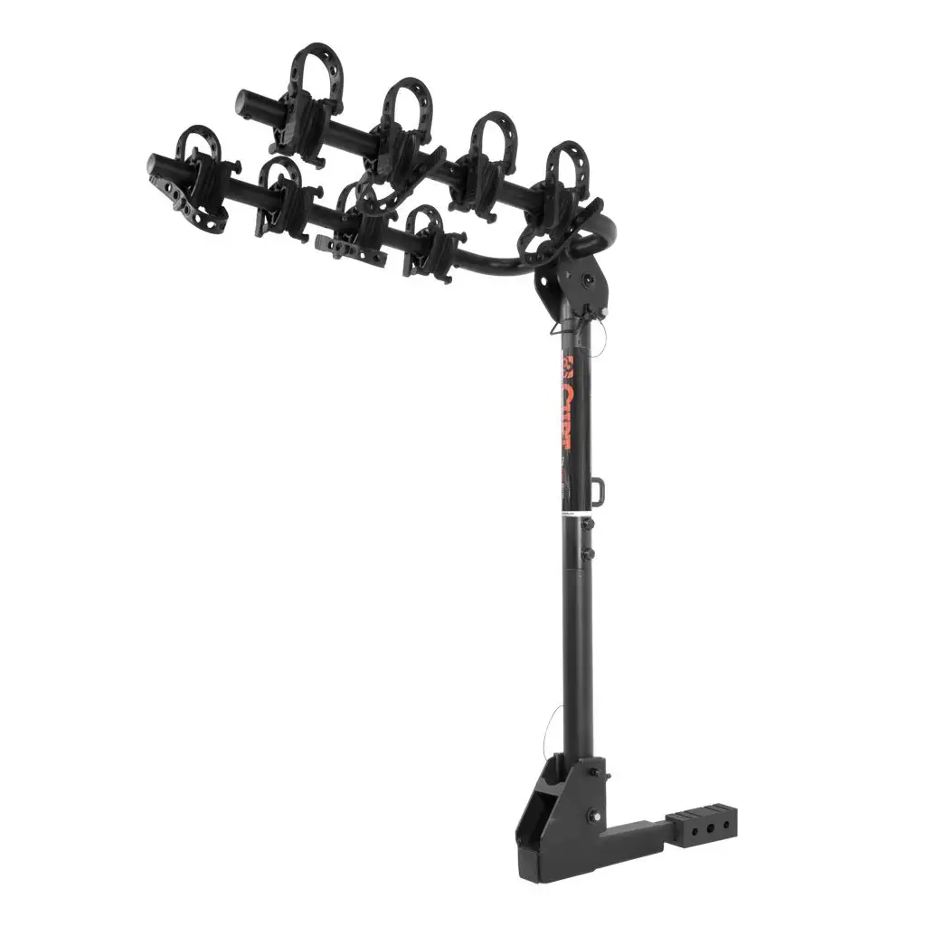Extendable Hitch-Mounted Bike Rack (2 or 4 Bikes, 1-1/4\ or 2\ Shank)