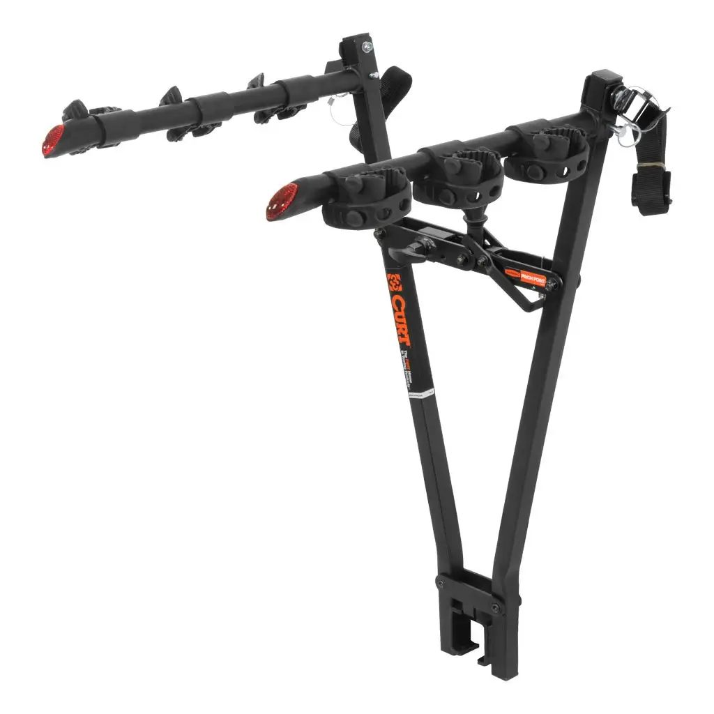 Clamp-On Bike Rack (3 Bikes, Fits Over 2\" Shank)
