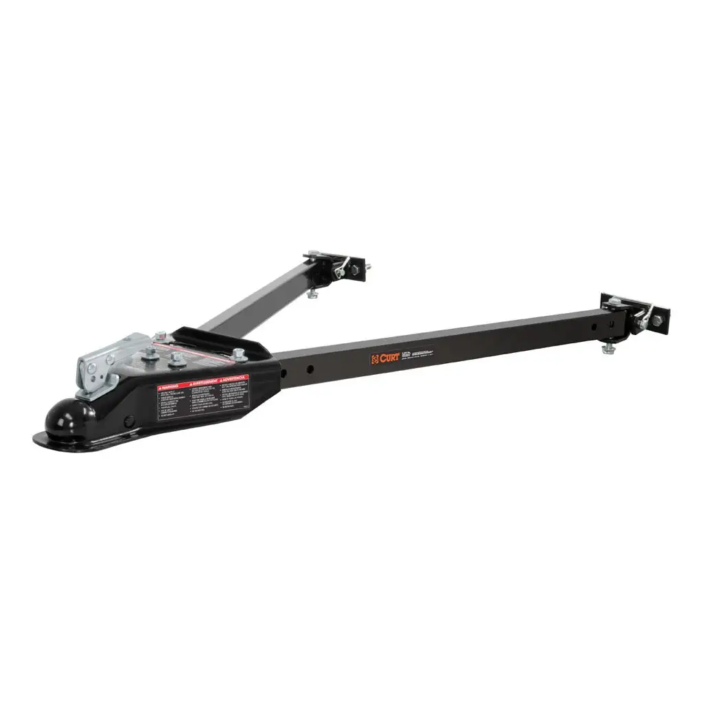 Universal Tow Bar with 2\ Coupler, 5,000 lbs, Adjusts 26\ to 40\"
