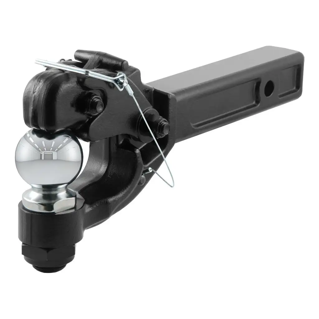 Receiver-Mount Ball & Pintle Hitch (2\ Shank, 2-5/16\ Ball, 12,000 lbs.)
