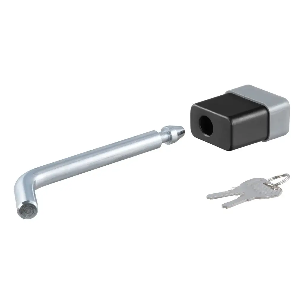 1/2\ Hitch Lock (1-1/4\ Receiver, Deadbolt, Chrome)