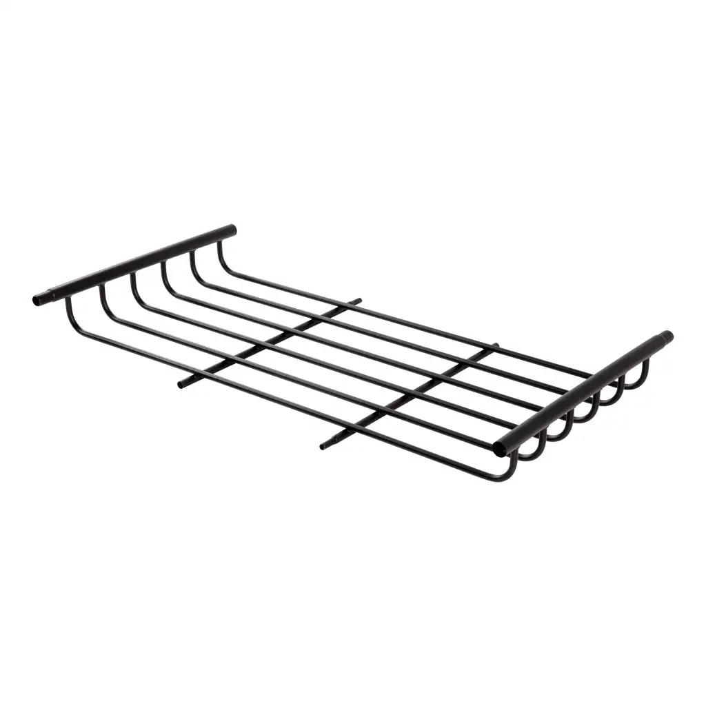 6 sq. ft. Black Steel Roof Rack Cargo Carrier Extension
