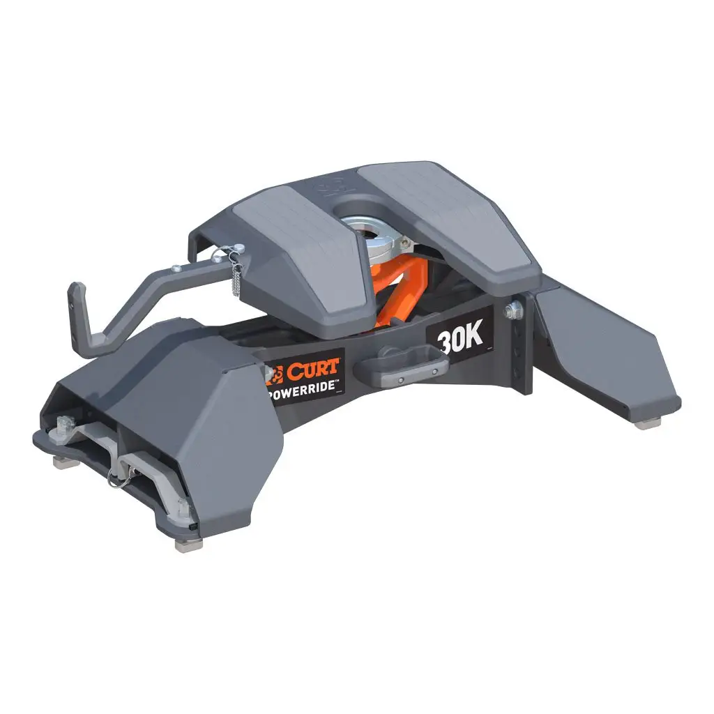 PowerRide 30K 5th Wheel Hitch, Select Ford F-250, F-350, F-450, 8' Bed