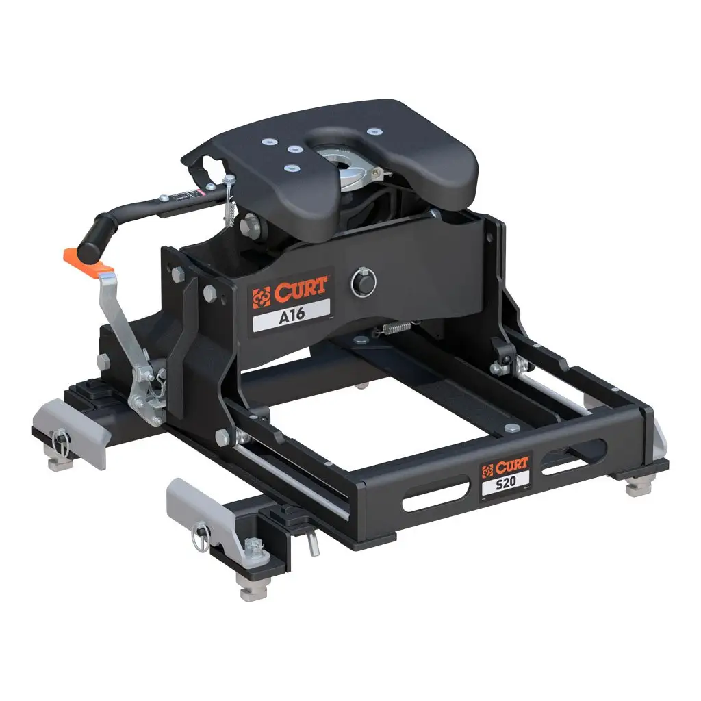 A16 Sliding 5th Wheel Hitch, 16K, Select Silverado, Sierra, 6.5' Bed Puck System