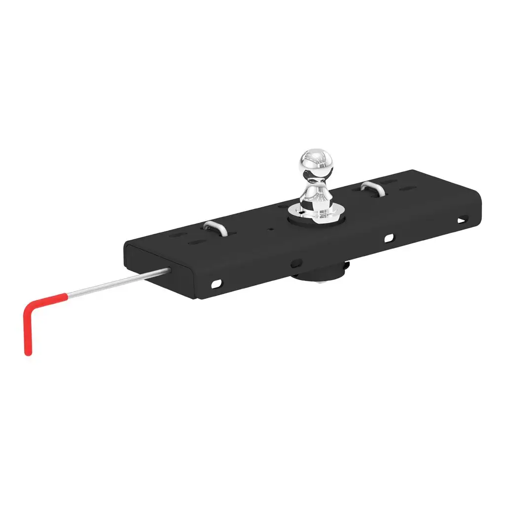 Double Lock Gooseneck Hitch, 2-5/16\" Ball, 30K (Brackets Required)
