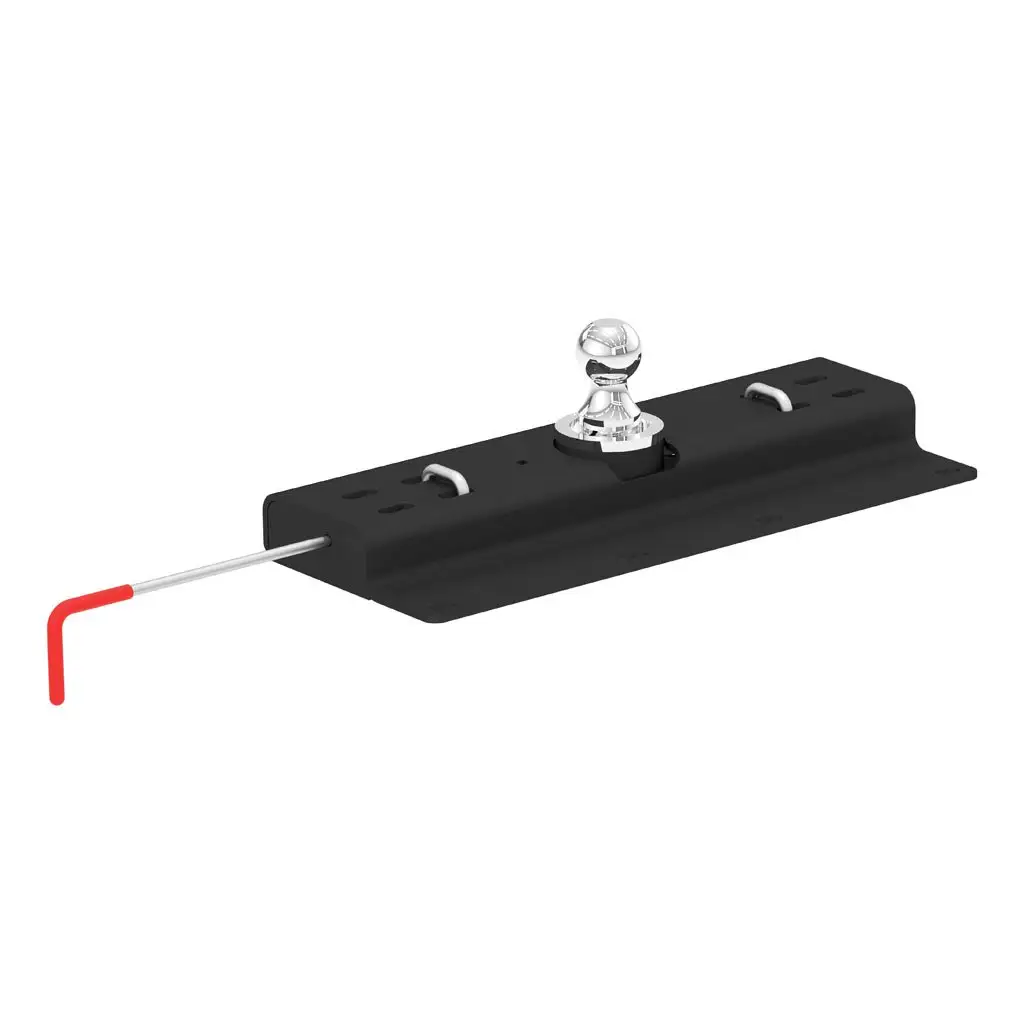 Double Lock Gooseneck Hitch, 2-5/16\" Ball, 30K (Brackets Required)