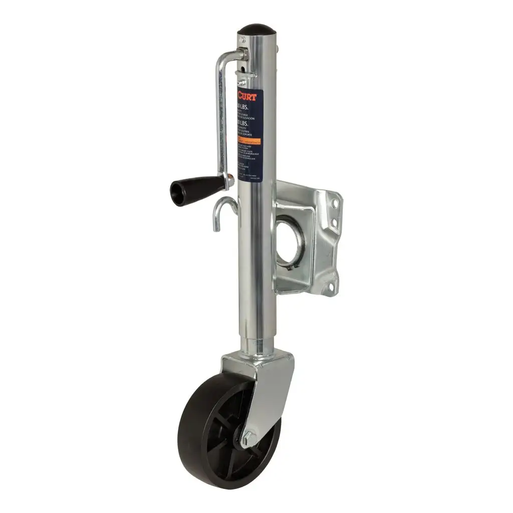 Marine Trailer Jack with 6\ Wheel (1,000 lbs, 10\ Travel)