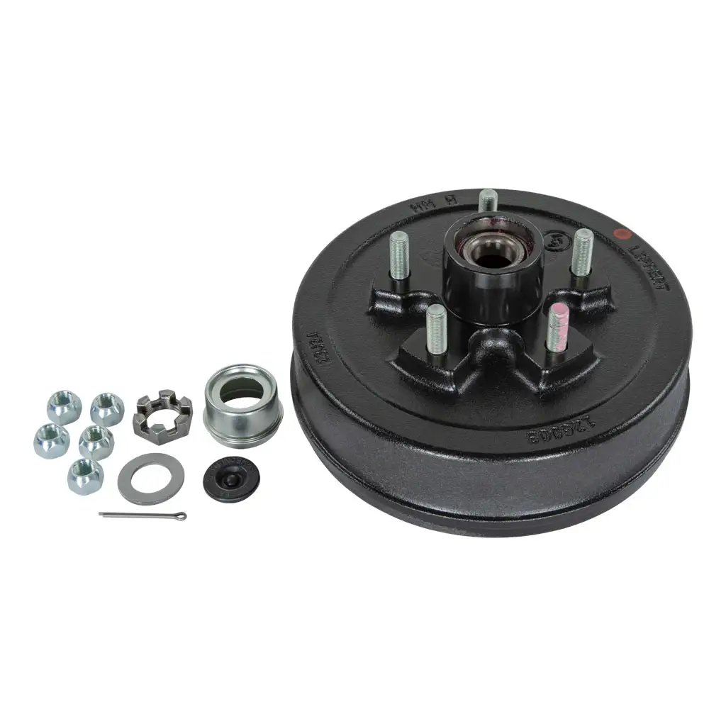 10\" Brake Hub Complete Kit with Installed Bearings, 3,500-lb. Axles