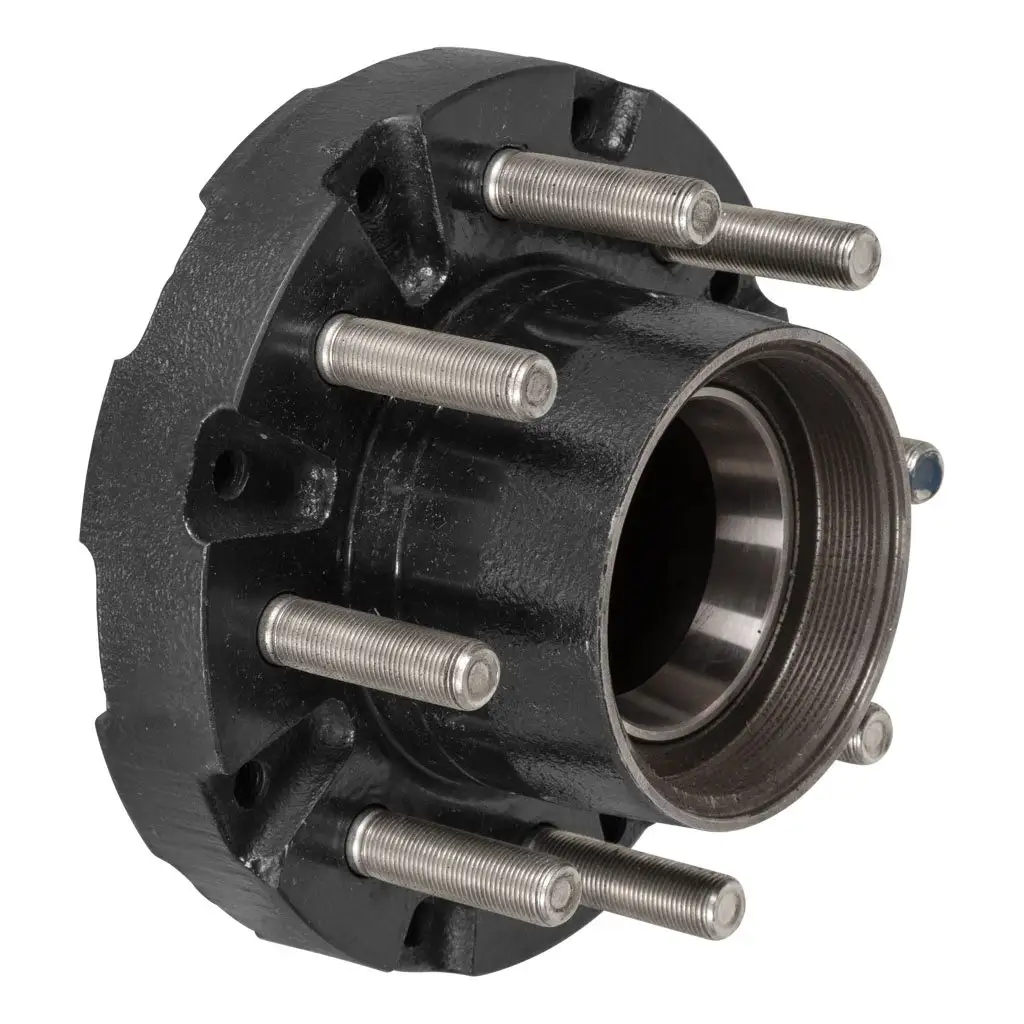 Threaded Trailer Idler Hub - 10K-lb. 8 on 6-1/2\, 16-17-1/2\ Wheels, 5/8\" Studs