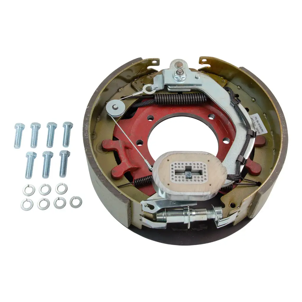 Forward Self-Adjusting Trailer Brake Assembly, 12-1/4\ x 3-3/8\, 7 Bolt, Right