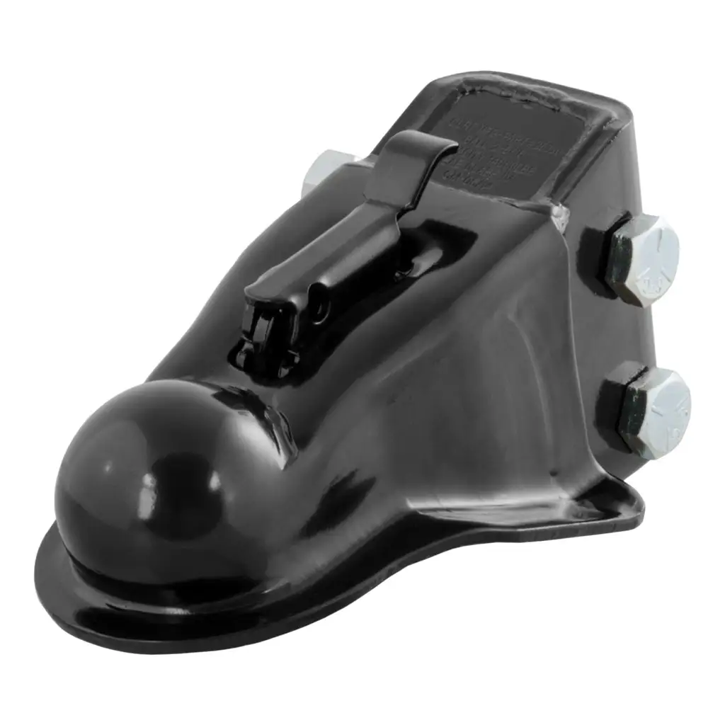 2-5/16\" Channel-Mount Coupler with Easy-Lock (14,000 lbs, Black)