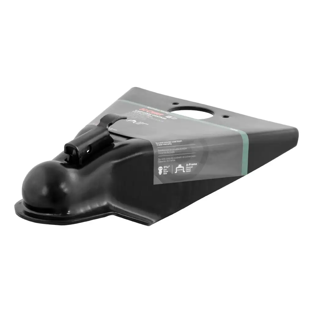 2-5/16\" A-Frame Coupler with Easy-Lock (10,000 lbs, Black)