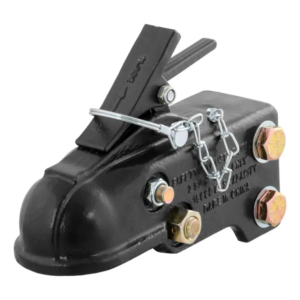 2-5/16\" Channel-Mount Coupler with Easy-Lock (15,000 lbs, Black)