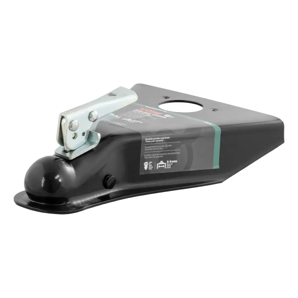 2\" A-Frame Coupler with Posi-Lock (5,000 lbs, Black)